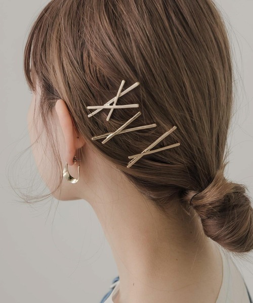 セール】メタルクロスセットピン（ヘアピン）｜SMELLY（スメリー）の