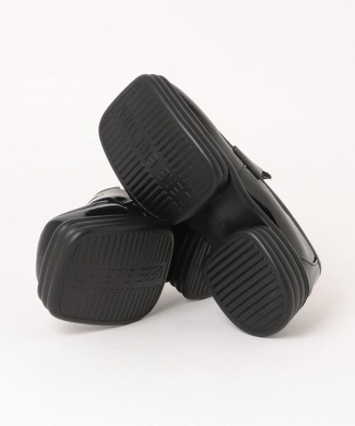 HALEY PESCA（ヘーリーペスカ）の「HALEY PESCA/スクエアトゥ 厚底ローファー（ローファー・レディース・ブラック・36/38/40）」の3枚目の写真