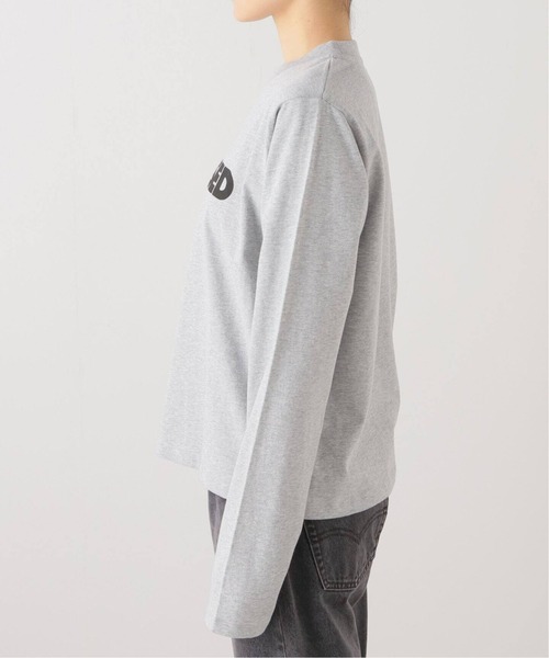 JOURNAL STANDARD（ジャーナルスタンダード）の「《追加》UNBIASEDロングスリーブ TEE（Tシャツ/カットソー・レディース・ホワイト/チャコールグレー・FREE）」の14枚目の写真