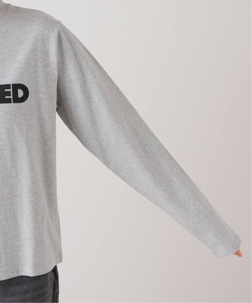 JOURNAL STANDARD（ジャーナルスタンダード）の「《追加》UNBIASEDロングスリーブ TEE（Tシャツ/カットソー・レディース・ホワイト/チャコールグレー・FREE）」の6枚目の写真