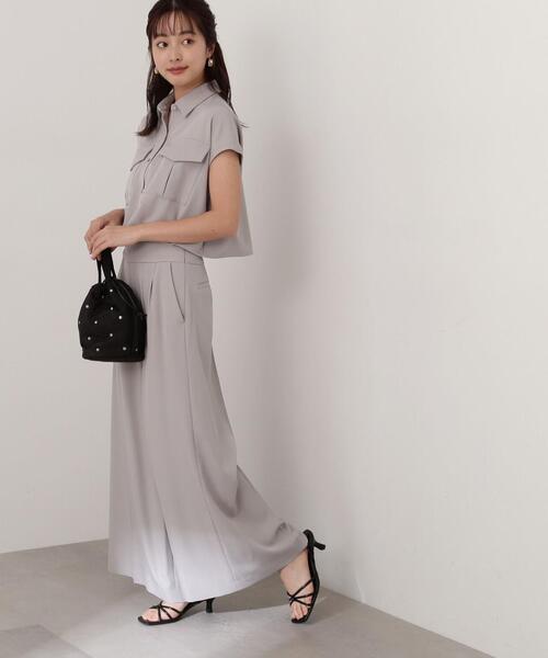 PROPORTION BODY DRESSING（プロポーションボディドレッシング）の「ウエストマークワイドパンツ / 1214130400（その他パンツ・レディース・グレー/ベージュ・SMALL/MEDIUM）」の22枚目の写真