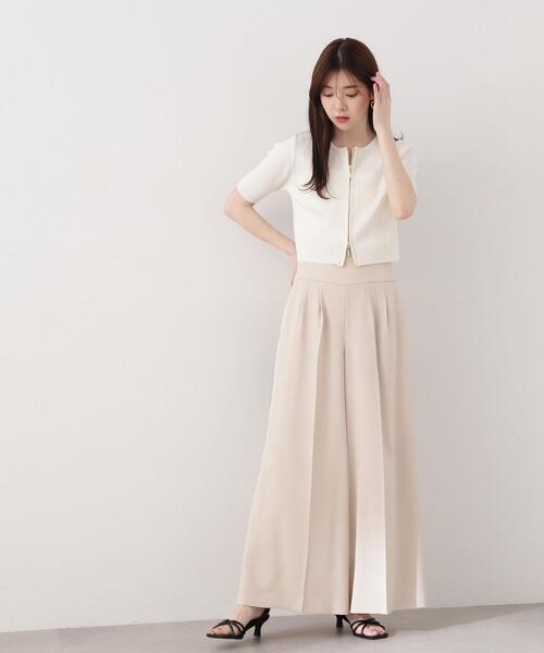 PROPORTION BODY DRESSING（プロポーションボディドレッシング）の「ウエストマークワイドパンツ / 1214130400（その他パンツ・レディース・グレー/ベージュ・SMALL/MEDIUM）」の10枚目の写真