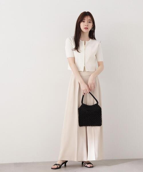 PROPORTION BODY DRESSING（プロポーションボディドレッシング）の「ウエストマークワイドパンツ / 1214130400（その他パンツ・レディース・グレー/ベージュ・SMALL/MEDIUM）」の11枚目の写真