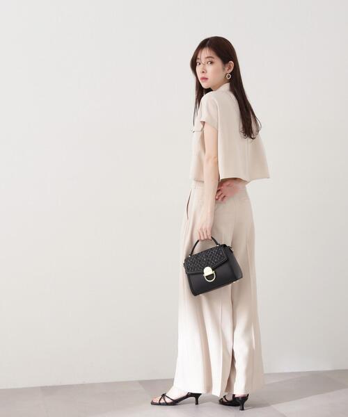 PROPORTION BODY DRESSING（プロポーションボディドレッシング）の「ウエストマークワイドパンツ / 1214130400（その他パンツ・レディース・グレー/ベージュ・SMALL/MEDIUM）」の14枚目の写真