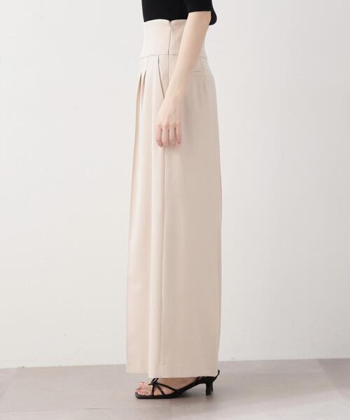 PROPORTION BODY DRESSING（プロポーションボディドレッシング）の「ウエストマークワイドパンツ / 1214130400（その他パンツ・レディース・グレー/ベージュ・SMALL/MEDIUM）」の16枚目の写真