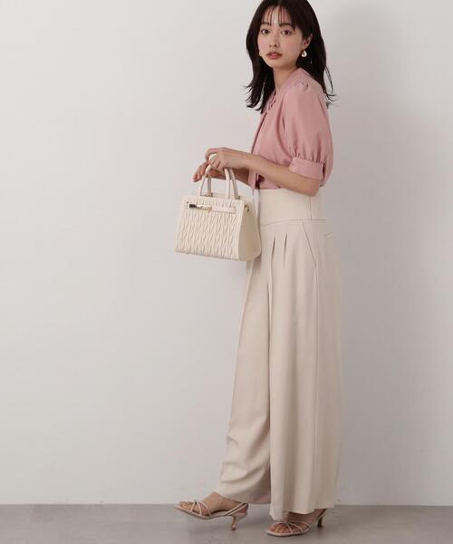 PROPORTION BODY DRESSING（プロポーションボディドレッシング）の「ウエストマークワイドパンツ / 1214130400（その他パンツ・レディース・グレー/ベージュ・SMALL/MEDIUM）」の21枚目の写真