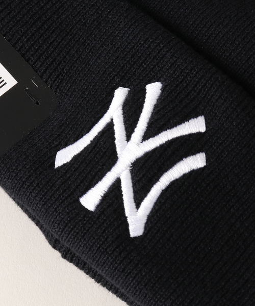 NEW ERA（ニューエラ）の「【NEW ERA / ニューエラ】ベーシックコットンカフニットキャップ NY（ニットキャップ/ビーニー・レディース・ブラック・FREE）」の9枚目の写真