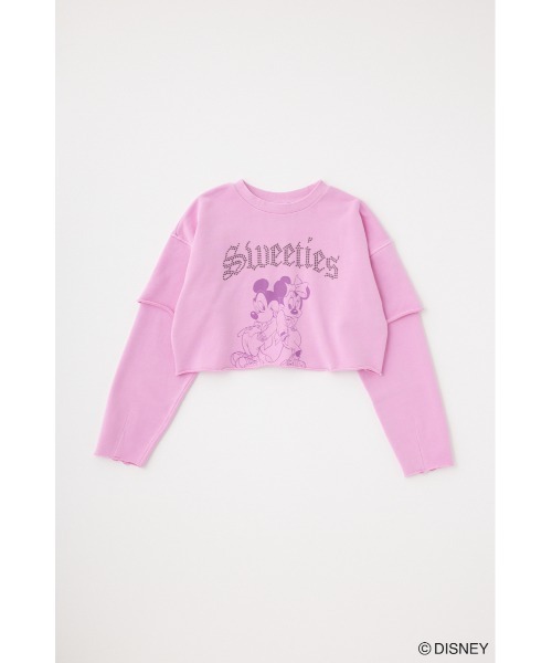 Disney SERIES CREATED by MUS(ディズニーシリーズクリエイテッドバイエムユーエス)の「MD LAYERED LIKE プルオーバー(Tシャツ/カットソー・レディース・ライトブラック/ピンク/オフホワイト・FREE)」の16枚目の写真