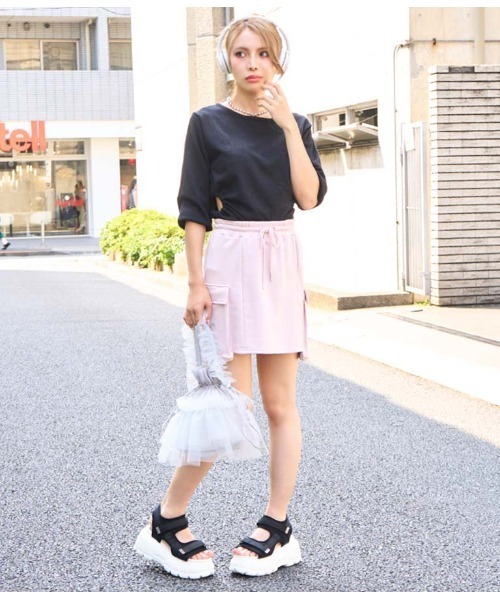 LATINA（ラティーナ）の「ウエスト開き ラメ ニットソー クルーネック 長袖（Tシャツ/カットソー・レディース・ブラック・FREE）」の13枚目の写真