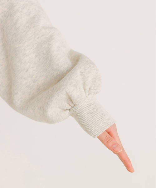 Disney(ディズニー)の「Disneyショートパーカー 1041180100(パーカー・レディース・オフホワイト/チャコールグレー/オートミール/ピンク・FREE)」の10枚目の写真