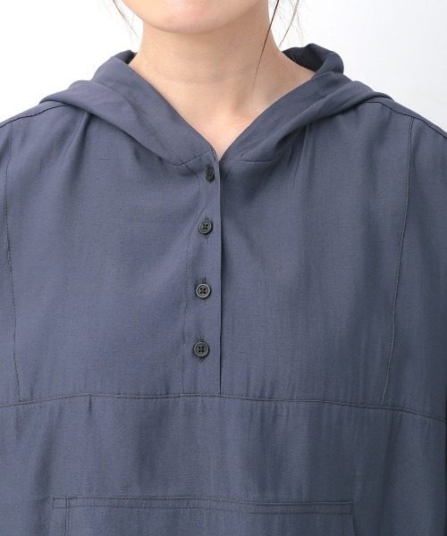 アノラックフードシャツプルオーバー（Tシャツ/カットソー