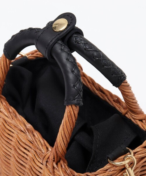 The Bagmati(ザバグマティ)の「【BAGMATI/ バグマティ】◇【WEB限定】スクエアかご(かごバッグ・レディース・キャメル・FREE)」の6枚目の写真