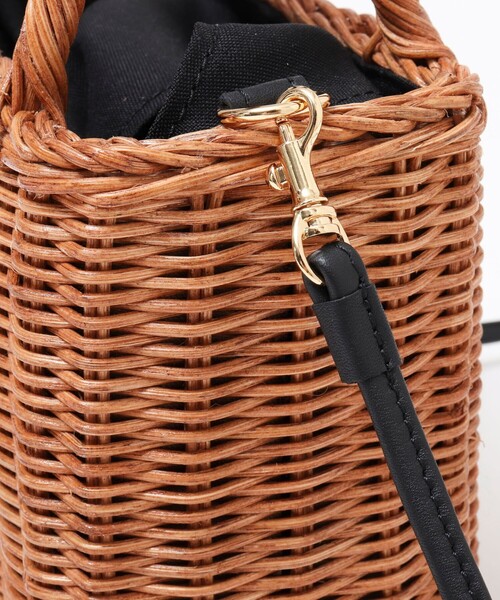 The Bagmati(ザバグマティ)の「【BAGMATI/ バグマティ】◇【WEB限定】スクエアかご(かごバッグ・レディース・キャメル・FREE)」の7枚目の写真