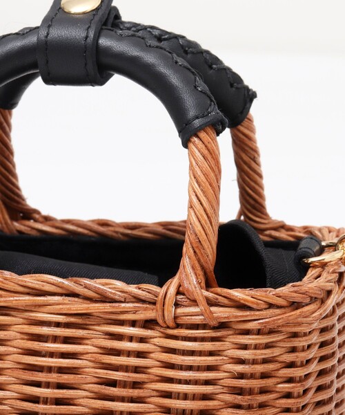 The Bagmati(ザバグマティ)の「【BAGMATI/ バグマティ】◇【WEB限定】スクエアかご(かごバッグ・レディース・キャメル・FREE)」の8枚目の写真