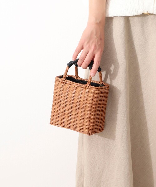 The Bagmati(ザバグマティ)の「【BAGMATI/ バグマティ】◇【WEB限定】スクエアかご(かごバッグ・レディース・キャメル・FREE)」の10枚目の写真