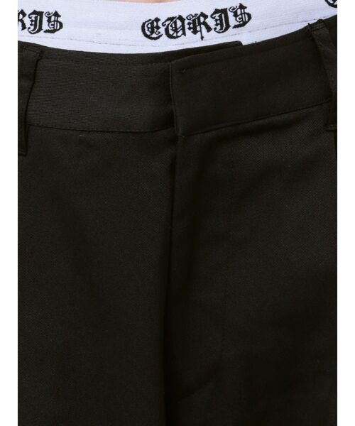 EVRIS(エヴリス)の「ロゴラインタックワイドパンツ【セットアップ着用可能】(その他パンツ・レディース・ブラック/グレー・MEDIUM/SMALL)」の16枚目の写真