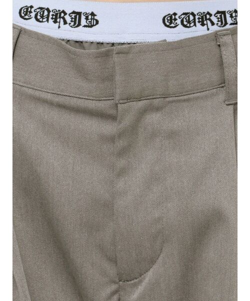 EVRIS(エヴリス)の「ロゴラインタックワイドパンツ【セットアップ着用可能】(その他パンツ・レディース・ブラック/グレー・MEDIUM/SMALL)」の17枚目の写真