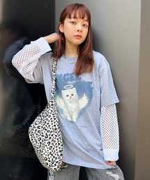 sevens | 【sevens】エンジェルキャットTシャツ(Tシャツ/カットソー)