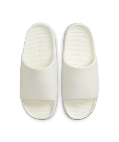NIKE(ナイキ)の「ナイキ NIKE ナイキ カーム スライド(サンダル・レディース・ホワイト・23.0cm/24.0cm/25.0cm)」の4枚目の写真