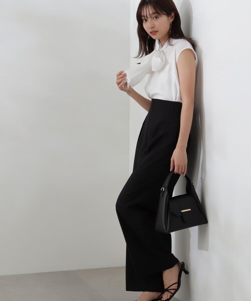 PROPORTION BODY DRESSING（プロポーションボディドレッシング）の「ベアペプラムパンツセットアップ / 1214140507（ワンピース・レディース・グレー/ブラック・SMALL/MEDIUM）」の15枚目の写真