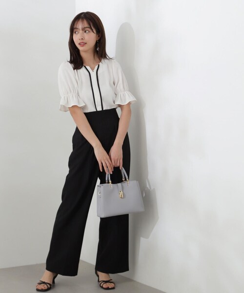 PROPORTION BODY DRESSING（プロポーションボディドレッシング）の「ベアペプラムパンツセットアップ / 1214140507（ワンピース・レディース・グレー/ブラック・SMALL/MEDIUM）」の18枚目の写真