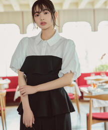 PROPORTION BODY DRESSING | ベアペプラムパンツセットアップ / 1214140507(ワンピース)