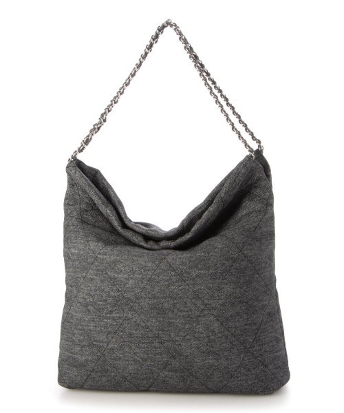 cache cache(カシュ カシュ)の「カシュカシュ cachecache / デニム風チェーンバッグ(ショルダーバッグ・レディース・ライトブルー/ブラック/グレー/ブルー・FREE)」の1枚目の写真