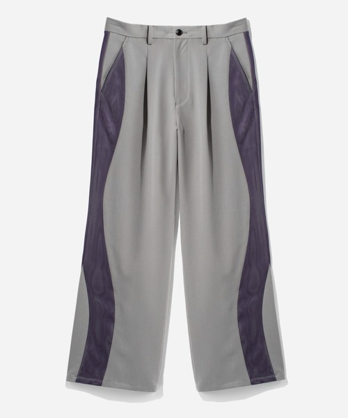 HARE(ハレ)の「【SET UP対応】ウェーブラインパンツ(HARE)(その他パンツ・メンズ・ブラック/グレー系その他/グレー/ブラック系その他・FREE)」の1枚目の写真