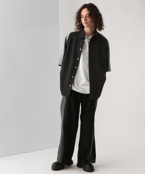 HARE(ハレ)の「【SET UP対応】ウェーブラインパンツ(HARE)(その他パンツ・メンズ・ブラック/グレー系その他/グレー/ブラック系その他・FREE)」の10枚目の写真