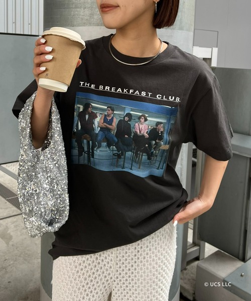 UCS（ユーシーエス）の「【UniversalｘTYPY】フォトTee（Tシャツ/カットソー・レディース・ブラック/ホワイト/ホワイト系その他/ブラック系その他/ホワイト系その他2/ホワイト系その他3/ブラック系その他2/ブラック系その他3・ONE SIZE）」の6枚目の写真