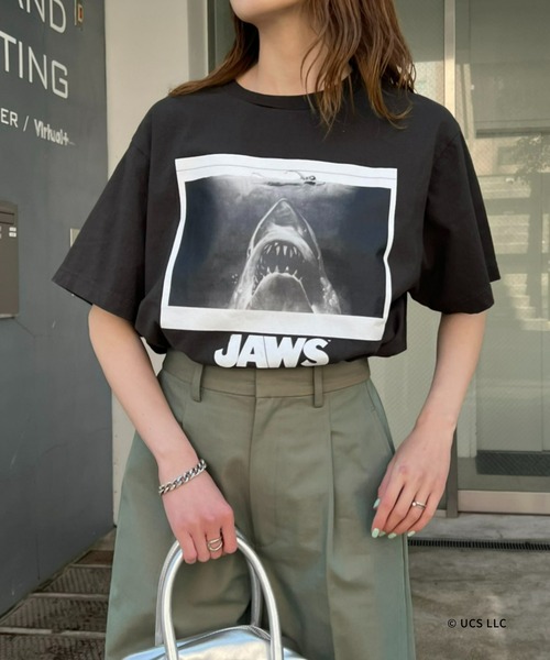 UCS（ユーシーエス）の「【UniversalｘTYPY】フォトTee（Tシャツ/カットソー・レディース・ブラック/ホワイト/ホワイト系その他/ブラック系その他/ホワイト系その他2/ホワイト系その他3/ブラック系その他2/ブラック系その他3・ONE SIZE）」の7枚目の写真