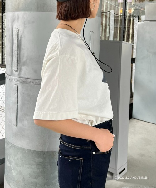 UCS（ユーシーエス）の「【UniversalｘTYPY】フォトTee（Tシャツ/カットソー・レディース・ブラック/ホワイト/ホワイト系その他/ブラック系その他/ホワイト系その他2/ホワイト系その他3/ブラック系その他2/ブラック系その他3・ONE SIZE）」の12枚目の写真