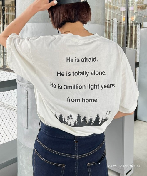 UCS（ユーシーエス）の「【UniversalｘTYPY】フォトTee（Tシャツ/カットソー・レディース・ブラック/ホワイト/ホワイト系その他/ブラック系その他/ホワイト系その他2/ホワイト系その他3/ブラック系その他2/ブラック系その他3・ONE SIZE）」の13枚目の写真