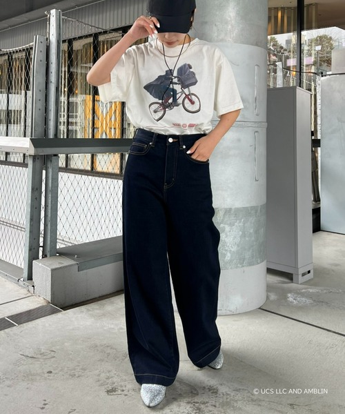 UCS（ユーシーエス）の「【UniversalｘTYPY】フォトTee（Tシャツ/カットソー・レディース・ブラック/ホワイト/ホワイト系その他/ブラック系その他/ホワイト系その他2/ホワイト系その他3/ブラック系その他2/ブラック系その他3・ONE SIZE）」の14枚目の写真