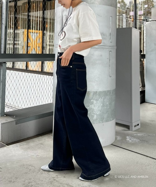 UCS（ユーシーエス）の「【UniversalｘTYPY】フォトTee（Tシャツ/カットソー・レディース・ブラック/ホワイト/ホワイト系その他/ブラック系その他/ホワイト系その他2/ホワイト系その他3/ブラック系その他2/ブラック系その他3・ONE SIZE）」の16枚目の写真