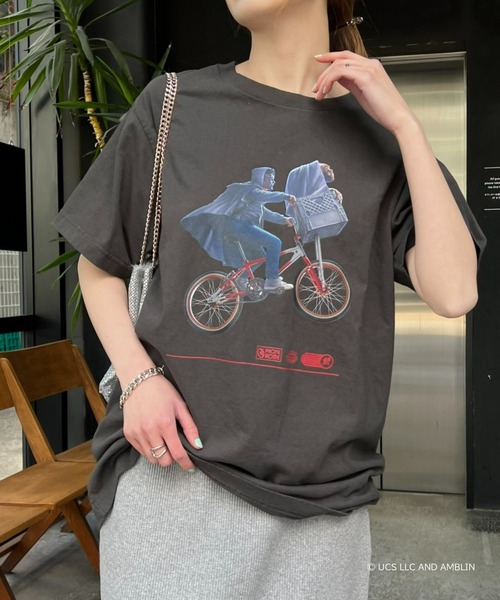 UCS（ユーシーエス）の「【UniversalｘTYPY】フォトTee（Tシャツ/カットソー・レディース・ブラック/ホワイト/ホワイト系その他/ブラック系その他/ホワイト系その他2/ホワイト系その他3/ブラック系その他2/ブラック系その他3・ONE SIZE）」の19枚目の写真