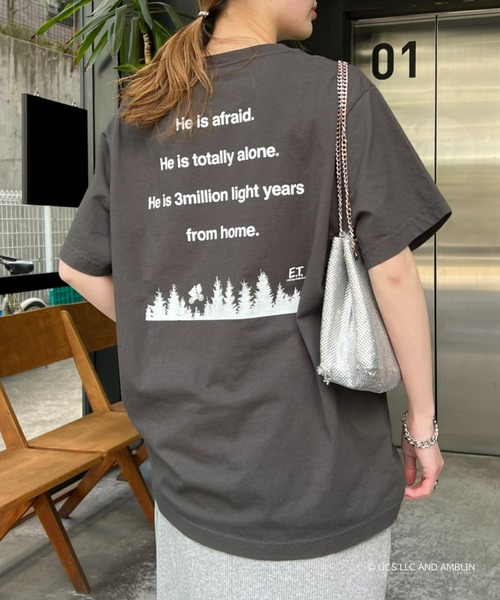 UCS（ユーシーエス）の「【UniversalｘTYPY】フォトTee（Tシャツ/カットソー・レディース・ブラック/ホワイト/ホワイト系その他/ブラック系その他/ホワイト系その他2/ホワイト系その他3/ブラック系その他2/ブラック系その他3・ONE SIZE）」の22枚目の写真