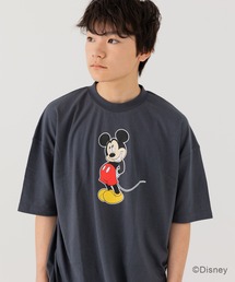 Disney（ディズニー）の「ミッキーマウス 半袖Tシャツ（Tシャツ/カットソー）」