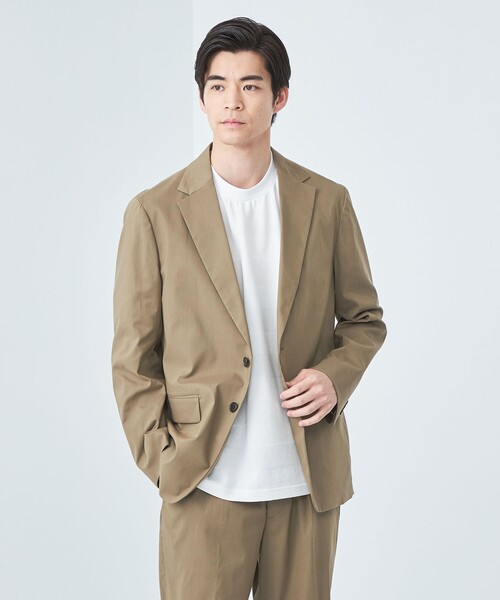 gim（ジム）の「＜gim＞24s リンクス ボーダー クルーネック Tシャツ -吸水速乾-（Tシャツ/カットソー・メンズ・ネイビー/ダークグレー/ホワイト・L/M/S）」の8枚目の写真