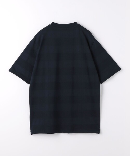 gim（ジム）の「＜gim＞24s リンクス ボーダー クルーネック Tシャツ -吸水速乾-（Tシャツ/カットソー・メンズ・ネイビー/ダークグレー/ホワイト・L/M/S）」の21枚目の写真