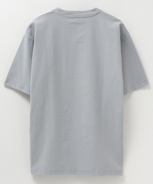 NAVY（ネイビー）の「冷感クルーネックTシャツ（Tシャツ/カットソー・メンズ・ブラック/ブルー/オートミール/ホワイト・L/M/S/XL/XXL）」の16枚目の写真