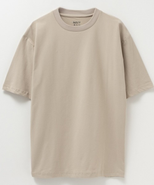 NAVY（ネイビー）の「冷感クルーネックTシャツ（Tシャツ/カットソー・メンズ・ブラック/ブルー/オートミール/ホワイト・L/M/S/XL/XXL）」の22枚目の写真