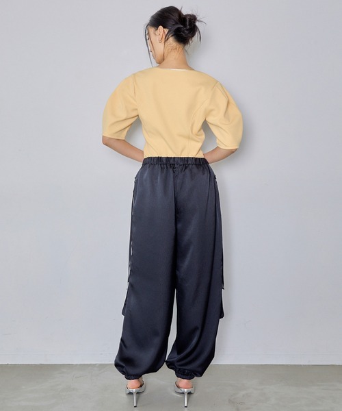 CREPE SATIN PARACHUTE PANTS | | STORE | THINGS THAT MATTER