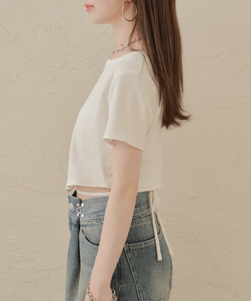 Chico（チコ）の「【2サイズ/6色展開/完売カラー再販開始】ロゴ