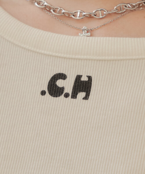 Chico（チコ）の「【2サイズ/6色展開/完売カラー再販開始】ロゴ