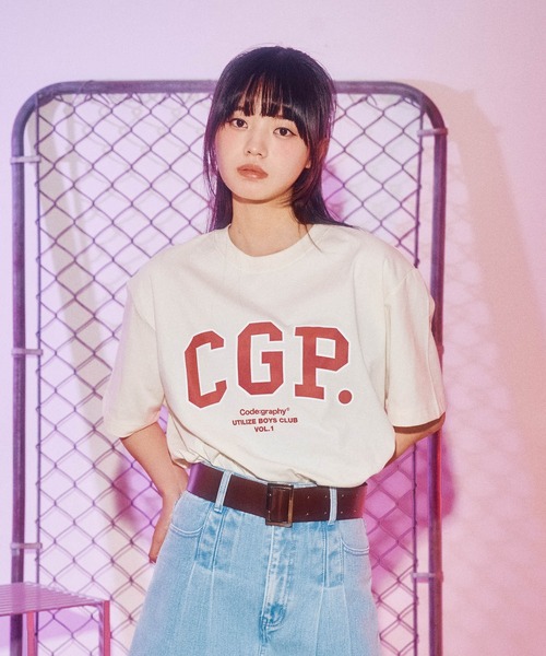 [CGP] CGP ARCH LOGO COLORED MELANGE T-SHIRT ★大人気★ COOL CGP Arch Logo T-Shirt – YZ
