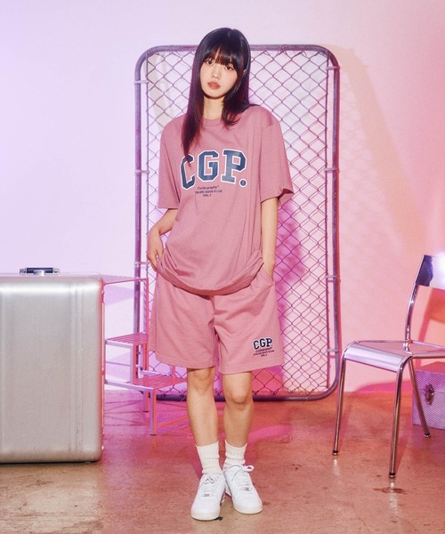 codegraphy（コードグラフィー）の「COOL CGP Arch Logo T-Shirt（Tシャツ/カットソー・メンズ・ホワイト/ブラック/グリーン/クリーム/パープル/ネイビー/グレー/ピンク・SMALL/MEDIUM/LARGE/X-LARGE）」の17枚目の写真