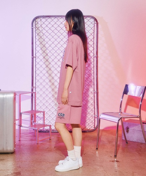 codegraphy（コードグラフィー）の「COOL CGP Arch Logo T-Shirt（Tシャツ/カットソー・メンズ・ホワイト/ブラック/グリーン/クリーム/パープル/ネイビー/グレー/ピンク・SMALL/MEDIUM/LARGE/X-LARGE）」の18枚目の写真