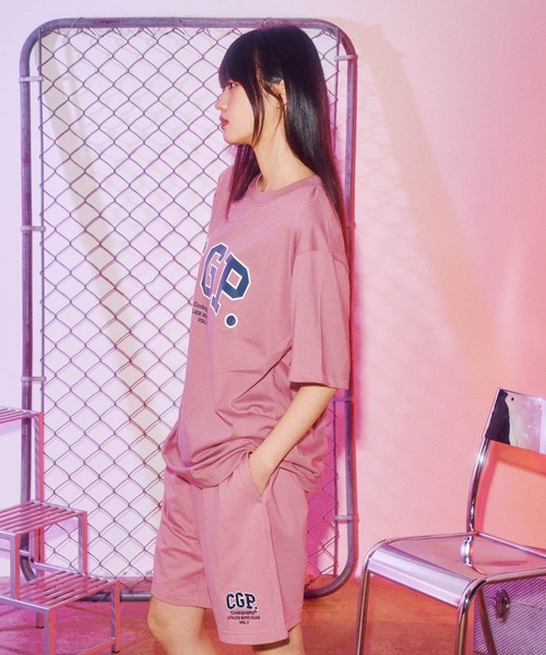 codegraphy（コードグラフィー）の「COOL CGP Arch Logo T-Shirt（Tシャツ/カットソー・メンズ・ホワイト/ブラック/グリーン/クリーム/パープル/ネイビー/グレー/ピンク・SMALL/MEDIUM/LARGE/X-LARGE）」の16枚目の写真