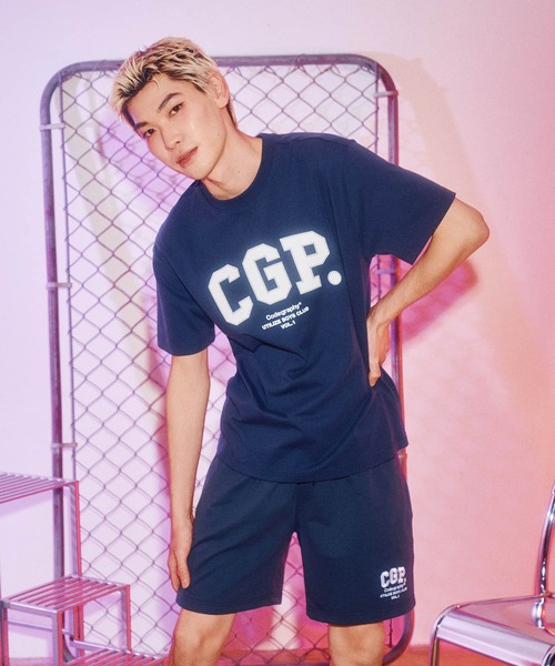 codegraphy（コードグラフィー）の「COOL CGP Arch Logo T-Shirt（Tシャツ/カットソー・メンズ・ホワイト/ブラック/グリーン/クリーム/パープル/ネイビー/グレー/ピンク・SMALL/MEDIUM/LARGE/X-LARGE）」の10枚目の写真